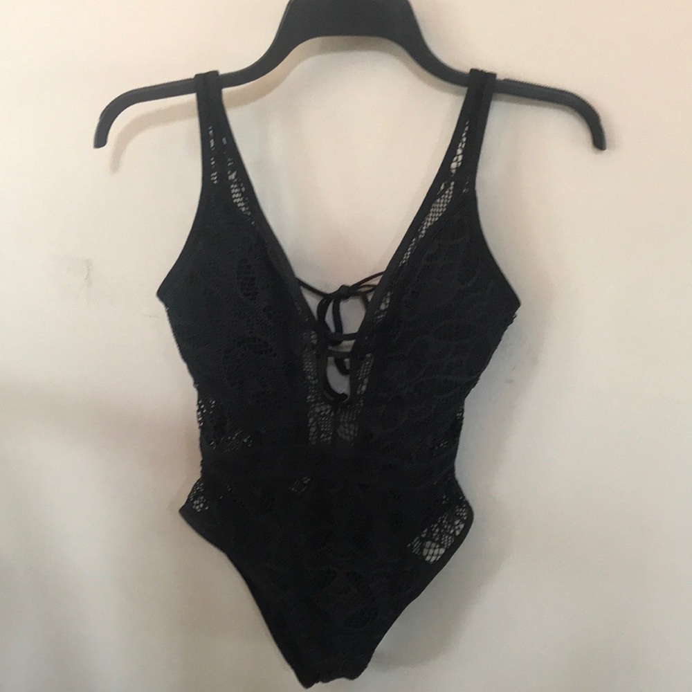 Becca crochet swim suit